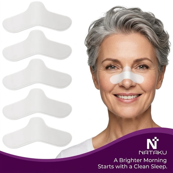 NATAKU 6 Pack Silicone Nose Pads Compatible with Resmed Philips and Other CPAP Masks Brands Reduce Pressure and Anti Skip