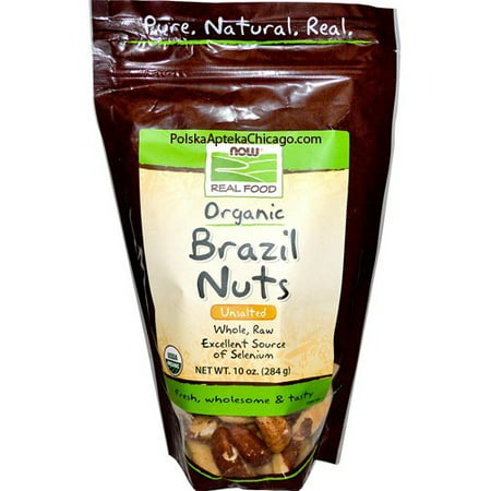 NOW Foods Raw Brazil Nuts, 10 Oz
