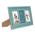 thumbnail image 6 of Prinz Homestead Collage Picture Frame for Three 4x6" Photos, Wall or Tabletop, Distressed Blue, 6 of 8