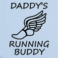 thumbnail image 2 of CafePress - Daddys Running Buddy Body Suit - Baby Light Bodysuit, Size Newborn - 24 Months, 2 of 4