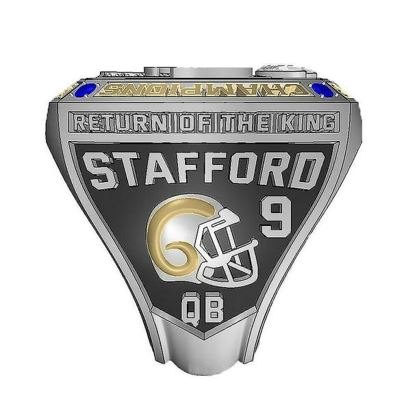 Super Bowl Stafford 9 Nfl 2021 St. Louis Rams Championship Rings