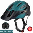 thumbnail image 1 of BATFOX-casco de ciclismo para hombre, protector de cabeza para bicicleta de montaña, moldeado integralmente, con luz Fivean Cascos de ciclismo, 1 of 2