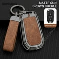 thumbnail image 5 of For Citroen B 3 buttons key case C2 C3 C4 C5 C6 C8 DS4  Car Key Case Cover Bag Shell Accessories Zinc alloy+leather Car Key Case, 5 of 17