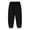 Black, variant on Unisex Fleece Sweatpants with Elastic Waistband and Adjustable Drawstring Relaxed Fit Joggers for Everyday Wear