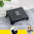 thumbnail image 4 of Hi,Fancy Under Desk Footrest Ergonomic Comfort Non-Skid Bottom Foot Stool for Gaming, 4 of 9