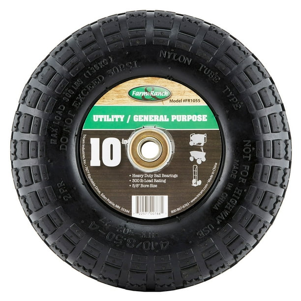 Replacement Cart Tire and Wheel