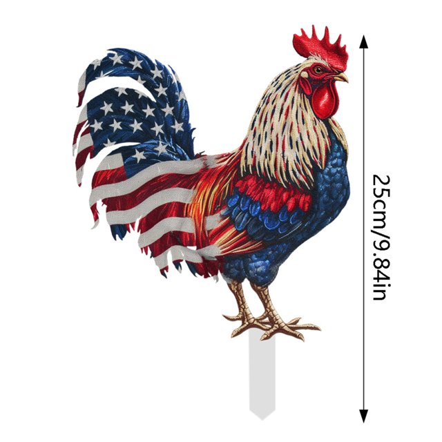 Ltdhehe The Independence Day Rooster Card Is A Perfect Combination Of Fashion And Tradition Adding Highlights To Your Summer Party And Making Every Guest Feel Patriotic.