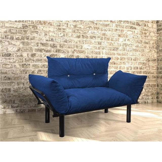 Homedora HD-ON10EV-ADA-BLU-2 Ada&# Causeuse Canapé 44; Bleu