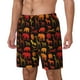 thumbnail image 1 of Balery Animal Bañador para hombre, shorts de playa de secado rápido con entrepierna y forro de compresión-Large, 1 of 6