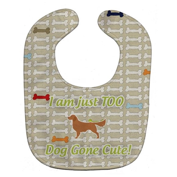 Carolines Treasures BB6509BIB Golden Retriever Dog Gone Cute Baby Bib