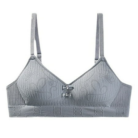 Teenage Girls Sports Bra With Adjustable And Removable Shoulder Strap Training Bra Pack Teenager Clothes Junior Underwear Girls Plain Underwear Smart Knit Kids Underwear Little Girl Panties Size 6