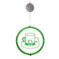 thumbnail image 1 of St. Patrick's Day Decoration Light Shamrock Clover Sign Green LED Light for St. Patrick's Day Party Indoor Outdoor Decor, 1 of 5