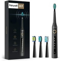 Fairywill Sonic Electric Toothbrush w/4 Brush Heads Deals