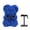 Royalblue, variant on QLUEWX Tiffany Blue Rose Bears, 10" Artificial Roses Flower Bears, Perfect Romantic Gift for Her, Mother's Day Valentines Day Birthday Gifts for Girlfriends, Wife, Her, Women and Mother