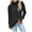 Black, variant on IROINNID Womens Sweater Turtleneck Pullover Sweater Solid Color Casual Mid-Length Long Sleeve Knit Sweater