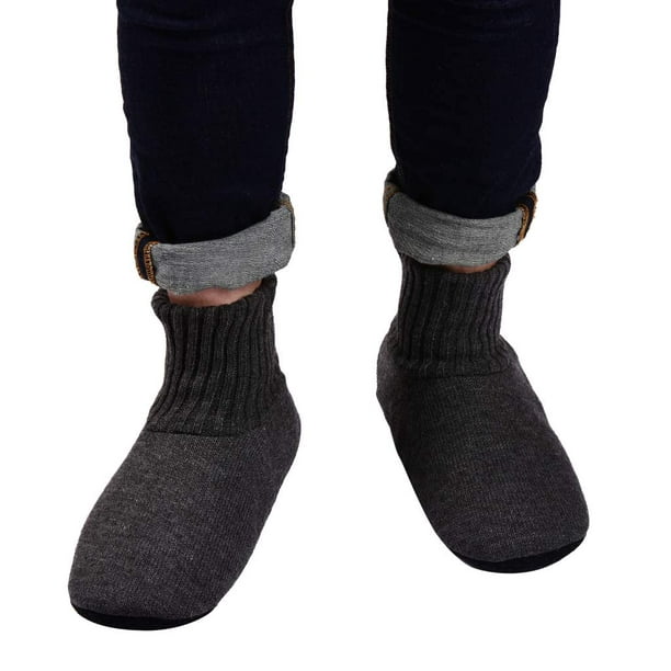 GRASARY 1 Pair Floor Socks Cozy Non-slip Plush Thicken Slipper Socks Foot  Protection Anti-skid Women Men Socks for Home Socks, Black, Small-Large :  : Clothing, Shoes & Accessories