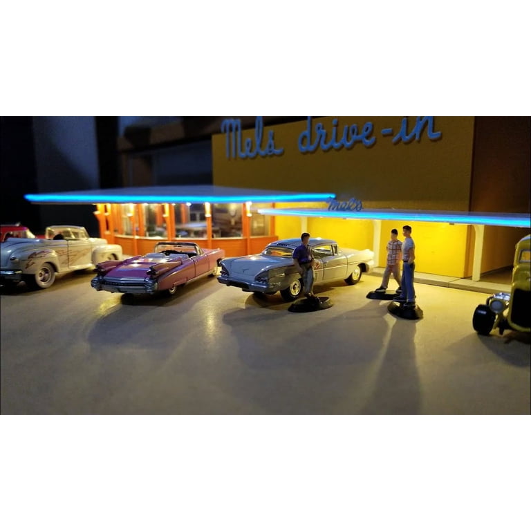MOEBIUS HO MEL'S DRIVE IN KIT (HO) 1/87 SCALE PLASTIC MODEL KIT