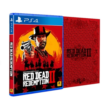 Red Dead Redemption 2 Steelbook Edition, Rockstar Games, PlayStation 4, (Red Dead Redemption Best Mission)