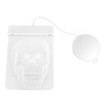 thumbnail image 4 of Halloween Decorative Light, Halloween Skull Light 3D Wide Use Laser Engraving Suction Cup Fantastic Decoration 97% Light Transmission For Holiday ANGGREK AC7102, 4 of 8