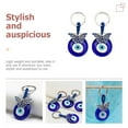 thumbnail image 4 of MasteelfCA 2 Pcs Creative Evil Eye Key Chain Fashion Bag Hanging Pendant Practical Key Ring, 4 of 7