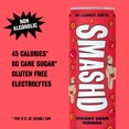 thumbnail image 2 of SMASHD Alcohol-Free Mocktails, Non-Alcoholic Beverage Flavored Sparkling Water, Champagne alternative No Artificial Flavors, Caffeine-Free, with electrolytes, 12 Oz&nbsp;Cherry Bomb Mimosa, 12 Pack, 2 of 6