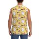 thumbnail image 4 of Balery Rabbit Hunger Camisetas sin mangas para hombre, absorbe la humedad y protege contra el mal olor.-X-Large, 4 of 7