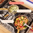 thumbnail image 2 of Beautiful 12-Piece Hybrid Tri-Ply Stainless Steel Cookware Set, Ceramic Nonstick Pots & Pans with Glass Lids & Kitchen Utensils by Drew Barrymore, 2 of 14
