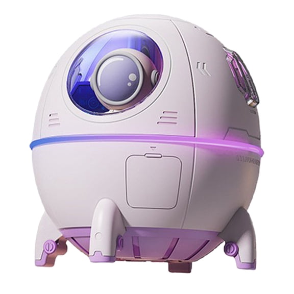 RAPOBRIX Colorful Lights Mist Humidifier for Home/Bedroom/Kids - Mini Car Diffuser Portable Universe Silicone