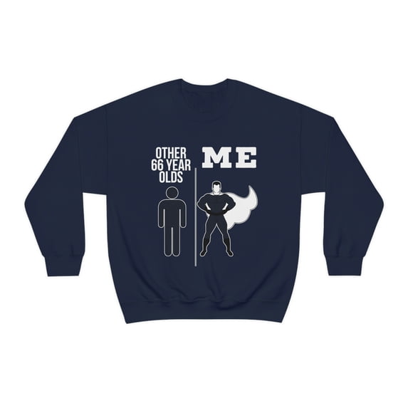 66th Birthday Sweatshirt, Gifts, Sweater Shirt