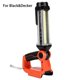 thumbnail image 1 of Luz de Trabajo LED Inalámbrica de 35W 2000LM para Makita/Bosch/Dewalt/Milwaukee Batería Li-ion de 18V Linterna para Exteriores Linternas de Acampar Gancho, 1 of 22