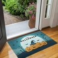 thumbnail image 2 of Pumpkin Spooky Non-Skid Doormat x Inch Halloween Pumpkin Ghost Absorbing Welcome Mat Layered Door Mats for Entryway Porch Entryway Bathroom, 2 of 7