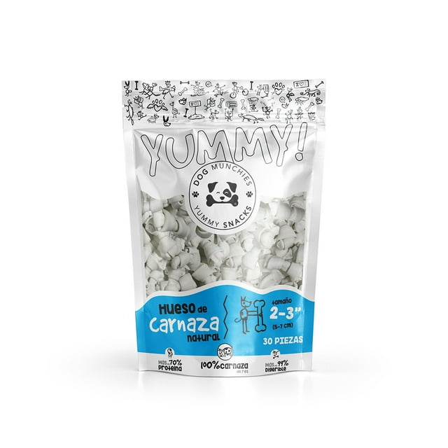 Premios de Carnaza Natural DOG MUNCHIES 30 Piezas 5-7cm