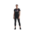 thumbnail image 3 of Camiseta Under Armour New Freedom Logo para Mujer Negro/Blanco, 3 of 6