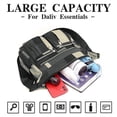 thumbnail image 6 of FORJOE Nylon Womens Camo Crossbody Bag Casual Shoulder Handbag Mini Purse With Adjustable Strap, 6 of 6