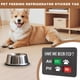 thumbnail image 1 of CaiYueKe Pet Feeding Reminder Magnetic Refrigerator Sticker, Dog Cat Food Schedule Tracker, Dry Erase Meal Planner for Multiple Pets, Household Organization, Kitchen Whiteboard Memo Board for Fridge, 1 of 2