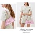 thumbnail image 2 of LHSHIDU Bow Purse Shoulder Bag Small Coquette Aesthetic Bags Retro Y2k Faux Leather Underarm Purses Cute Handbag for Women, 2 of 6