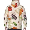 thumbnail image 7 of Lsque Cute Vegetables Pattern Casual Men's Hoodie,Hooded Sweatshirt with Kangaroo Pocket,Pullover Hoodie-Medium, 7 of 7