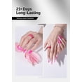 thumbnail image 3 of Kit de esmaltes en gel MelodySusie Thick Neon Pink y Macaron Pink, 3 of 7