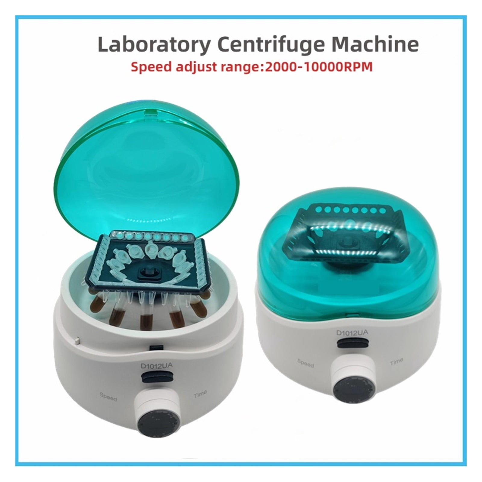PCR Centrifuge Machine 2000-10000RPM Digital Medical Centrifuge 0.2ml-2ml Tube Laboratory High-speed Plasma Centrifuge Hot ,The First Choice for Laboratories