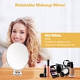 thumbnail image 3 of MasteelfCA HandHeld Mirror 3x Magnifying Mirror Double Sided Makeup Mirror Vanity Mirror, 3 of 7