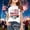 White3, variant on 2026 Boys Girls American Flag Shirt 250th Anniversary USA Shirts 4th of July T-Shirt USA Short Sleeve Tees Tops(Blue2,1-2 Years)