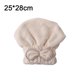 thumbnail image 2 of Gorro de toalla de secado de cabello de microfibra, suave y absorbente, gorro de baño de secado rápido para niñas y mujeres, 2 of 5