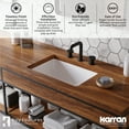 thumbnail image 7 of Karran Usa Kbf466 Tryst 1.2 GPM Widespread Bathroom Faucet - Chrome, 7 of 7