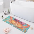 thumbnail image 7 of Love Summer Crab Bathroom Rug Non Slip Bathroom Mats Entry Door Soft Carpets for Kitchen Bedroom Living Room 39x20 inch, 7 of 7