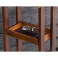 thumbnail image 7 of Casual Contemporary Living Solid Acacia C Table Wth Storage Tray- Mahogany, 7 of 7