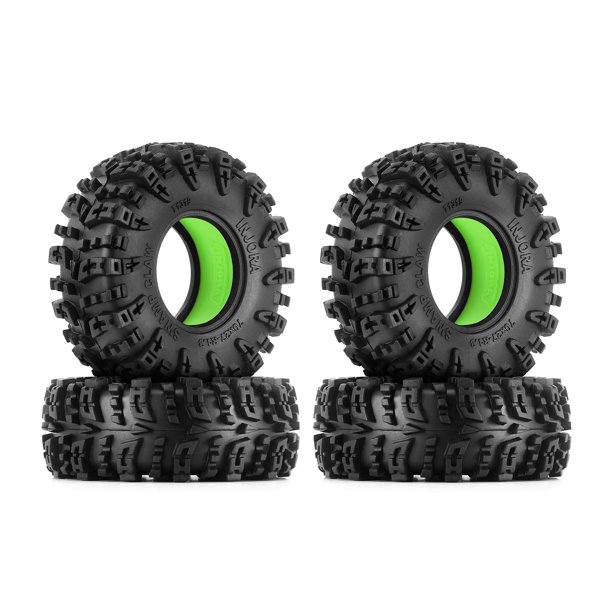 Insertos para neumáticos y neumáticos para TRX4M SCX24 1/18 1/24 RC Crawler