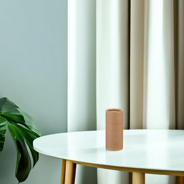 FUTUREORYY 10Ud De Cartón Kraft Para Embalaje Y Almacenamiento De Café Té Y Cosméticos Beige Portátil