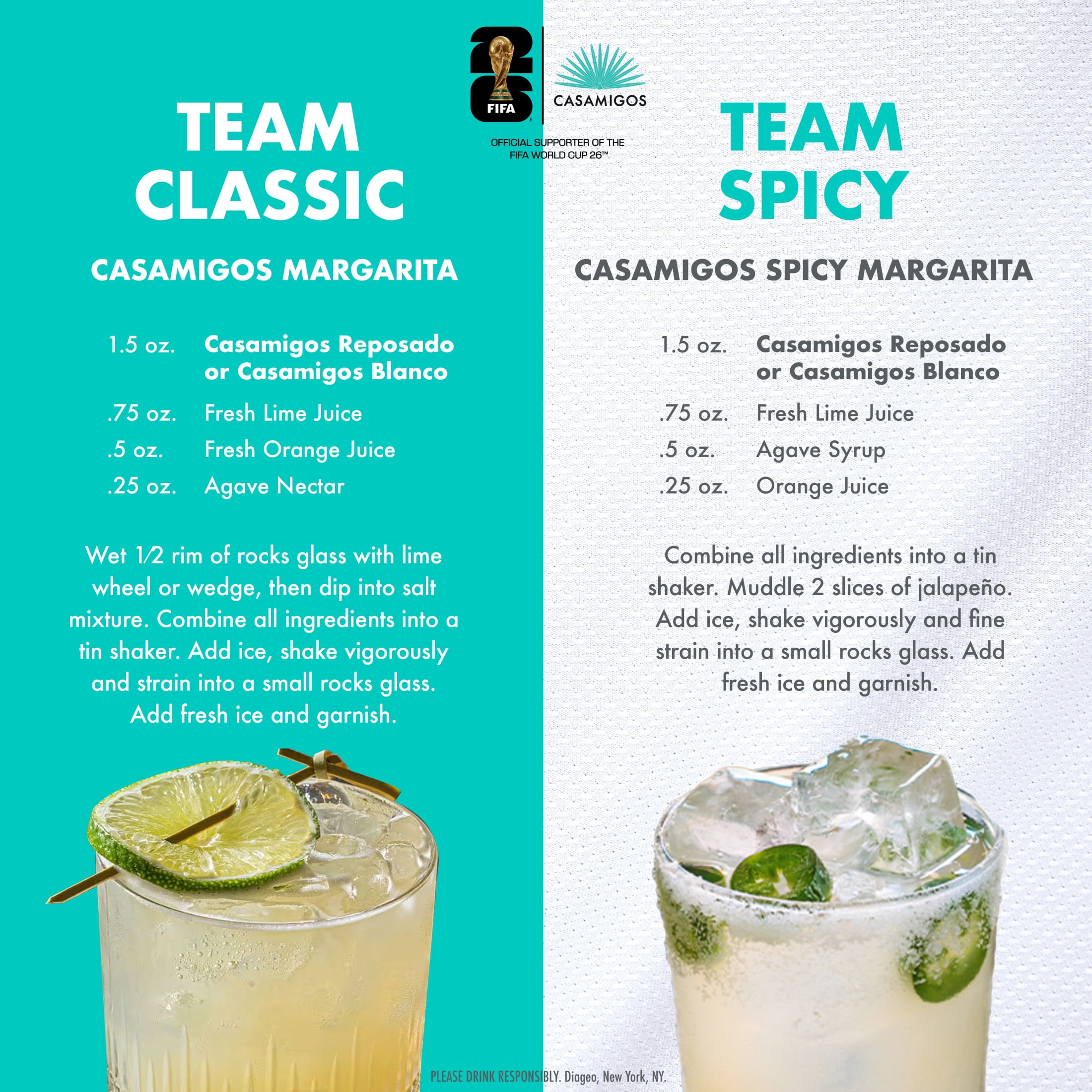 Casamigos Blanco Tequila, 750 mL, 40% ABV