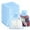 Sky Blue, variant on 100PCS Christmas Organza Bags 2.75"x3.54" - Mesh Drawstring Gift Bags Sheer Goodie Wrap Pouch for Jewelry Soap Sachet Candy Treat, Party Favor Bags for Wedding Halloween Christmas,Gray