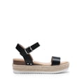thumbnail image 2 of DREAM PAIRS Women's Platform Espadrilles Wedge Sandals, Comfortable Open Toe One Band Sandals for Women Dressy Casual Summer, 2 of 6